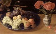 Jacob van Es Plums and Apples oil painting reproduction